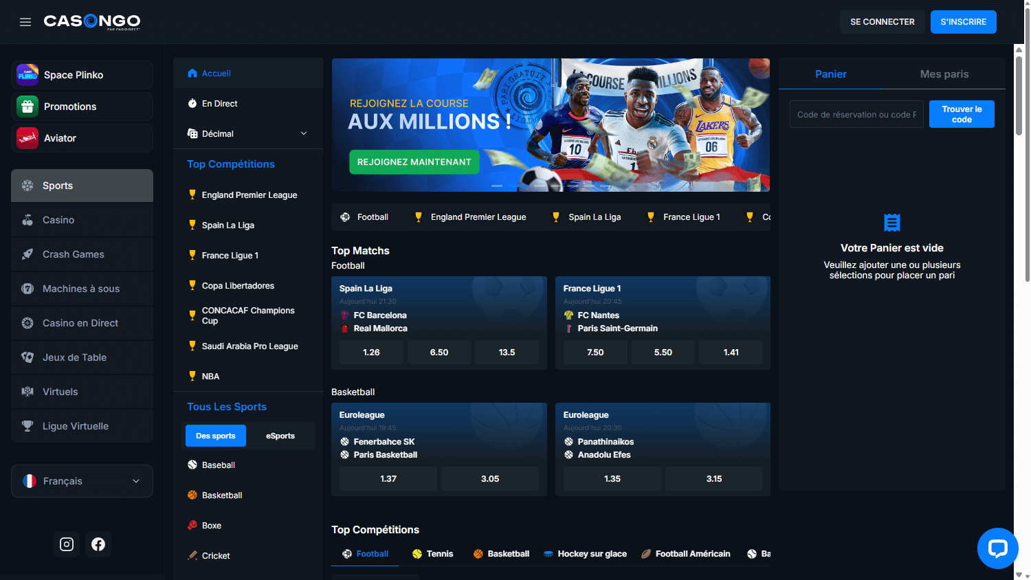 casongo_casino_homepage_desktop