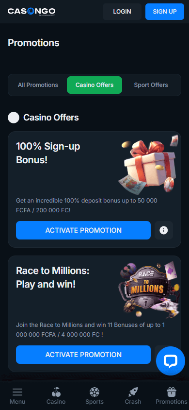 casongo_casino_promotions_mobile