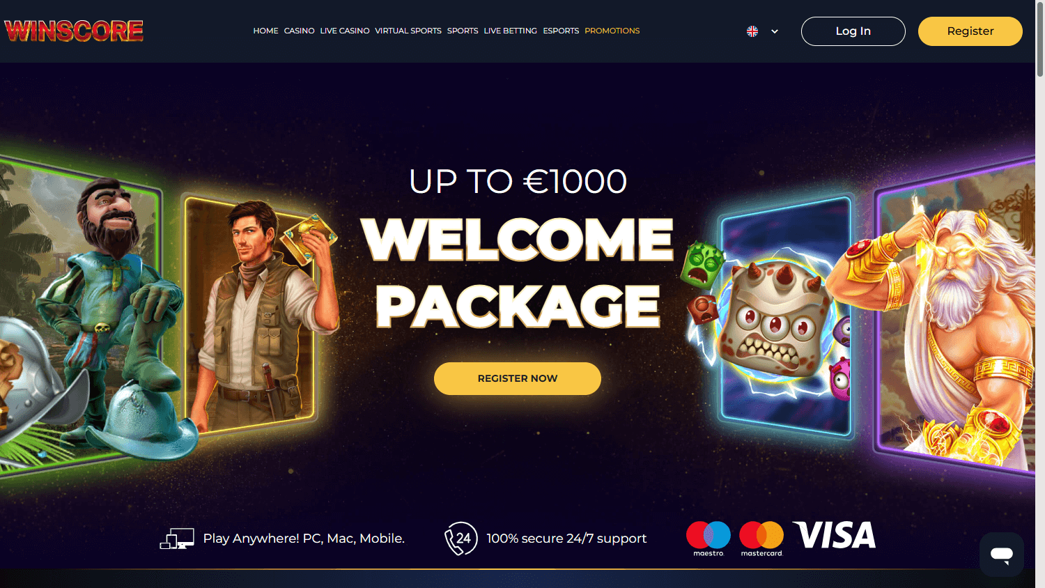 winscore_casino_homepage_desktop