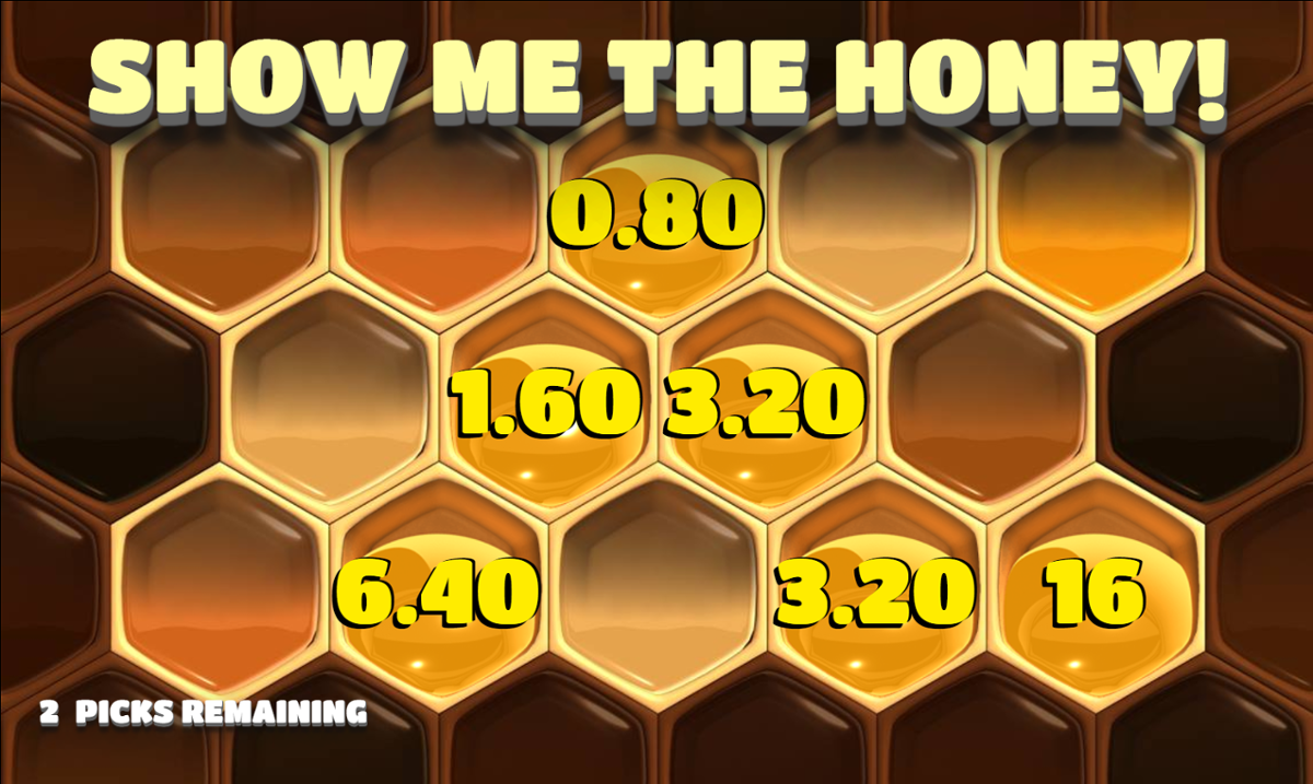 Show Me the Honey bonus game