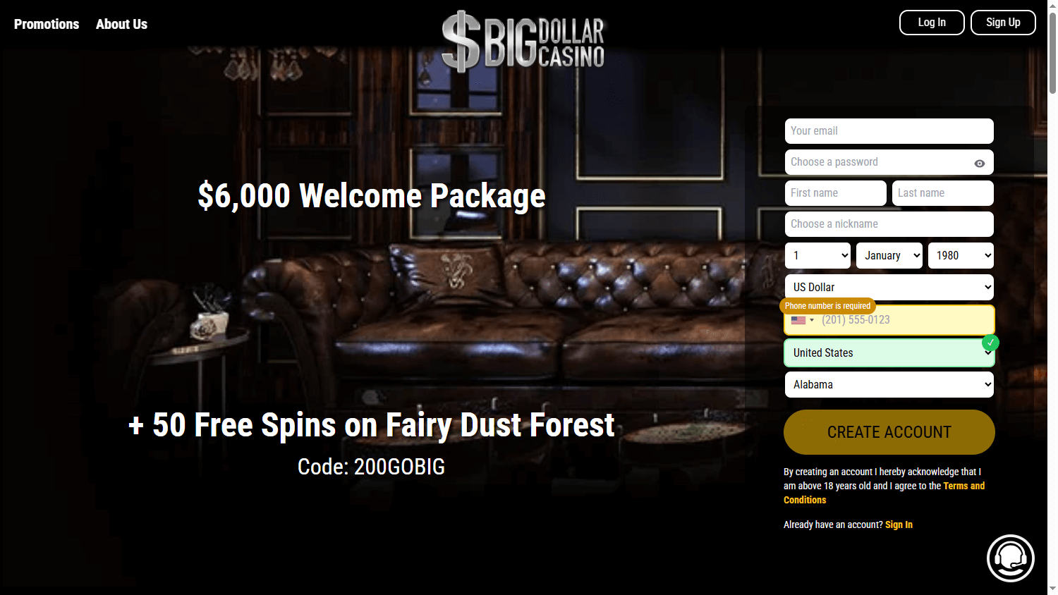 Big_Dollar_Casino_homepage_desktop