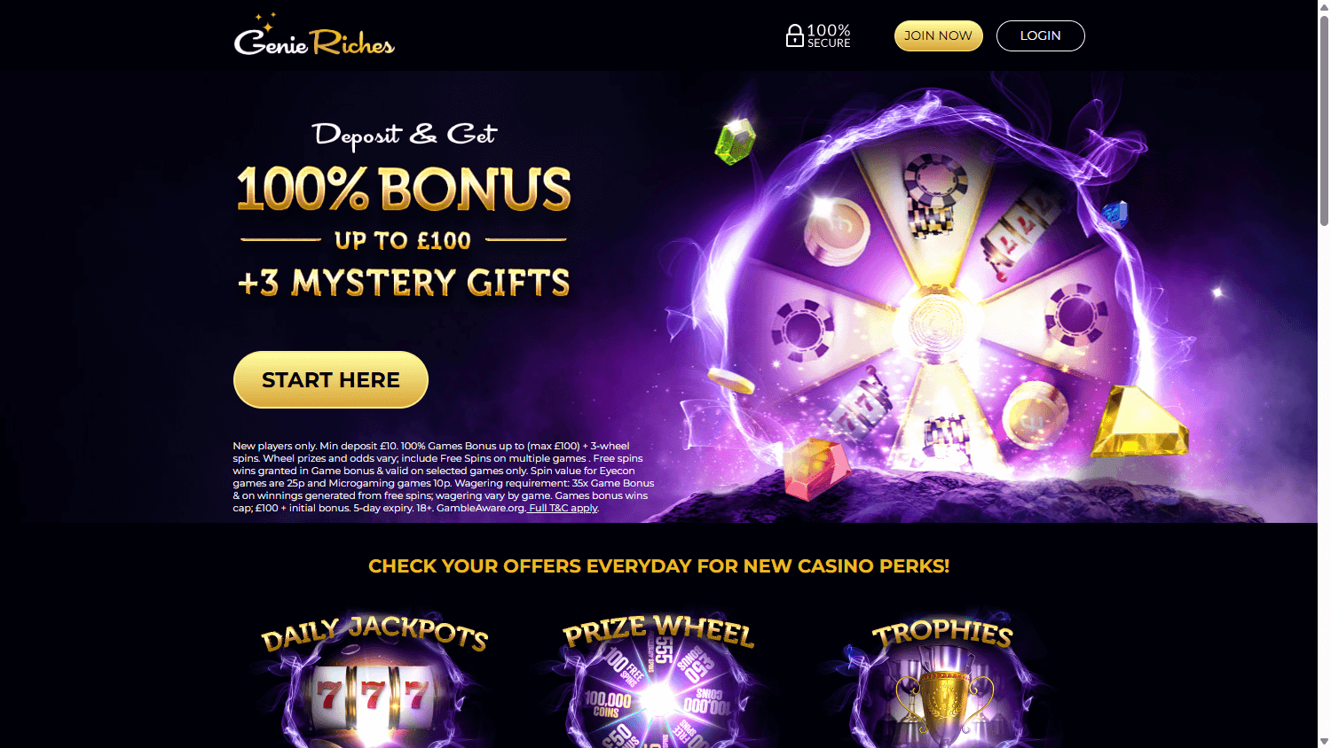 genie_riches_casino_homepage_desktop