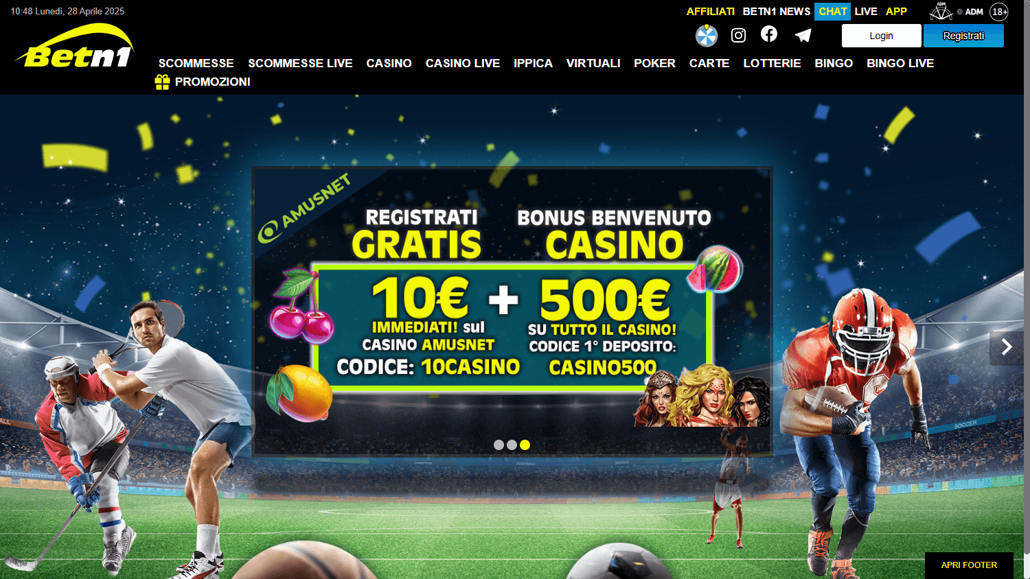 betn1_casino_it_homepage_desktop