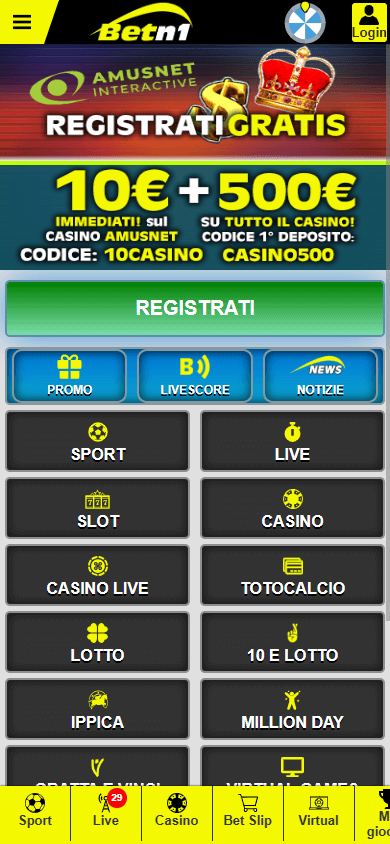 betn1_casino_it_homepage_mobile