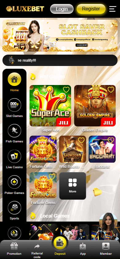 luxebet_casino_homepage_mobile