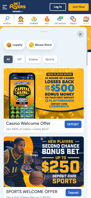 BetRivers_Casino_Ontario_promotions_mobile