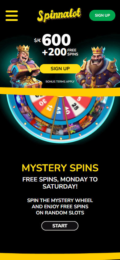Spinnalot_Casino_homepage_mobile