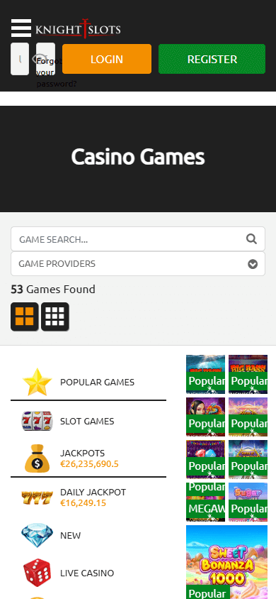 KnightSlots_Casino_game_gallery_mobile