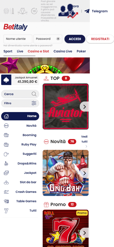 Betitaly_Casino_game_gallery_mobile