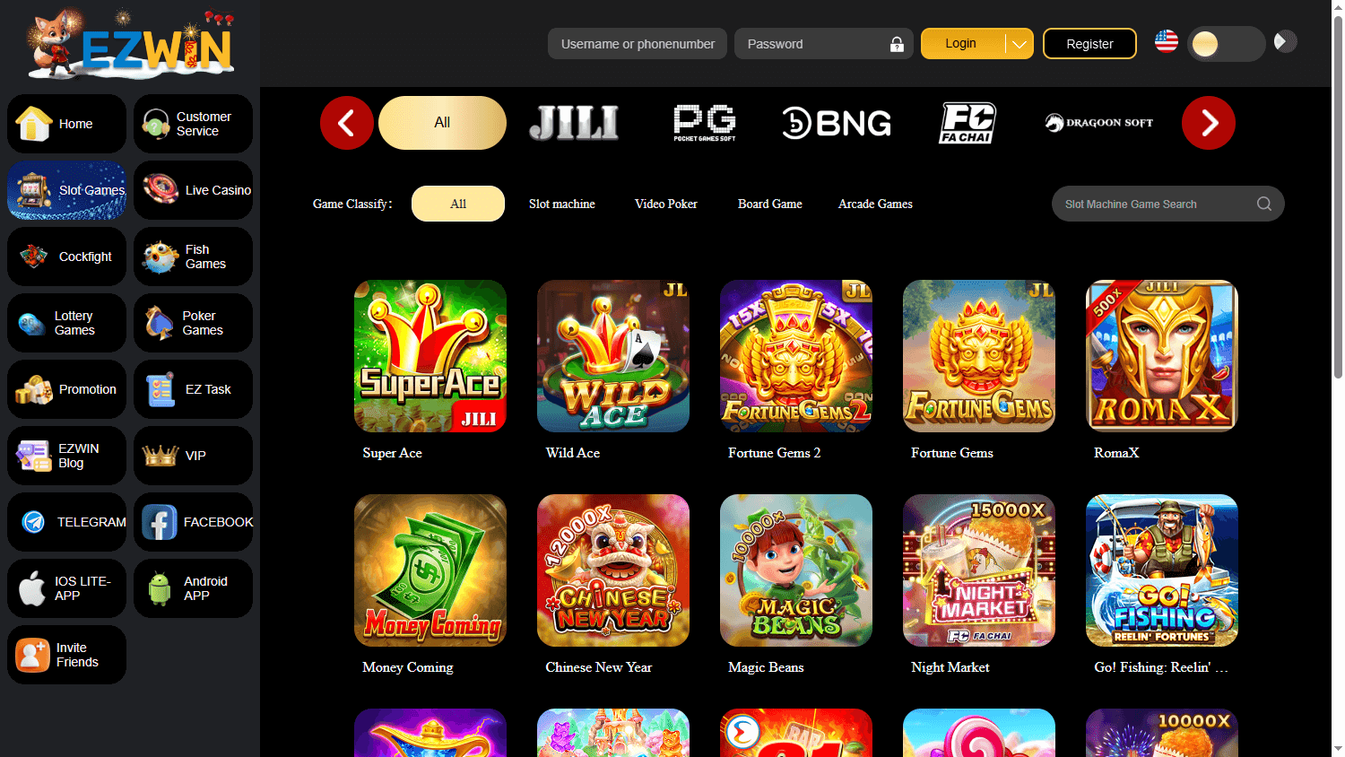 EZWIN_Casino_game_gallery_desktop