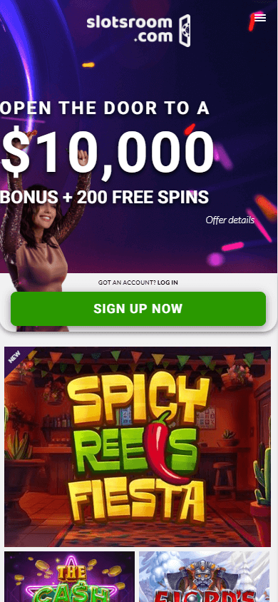 slotsroom_casino_homepage_mobile