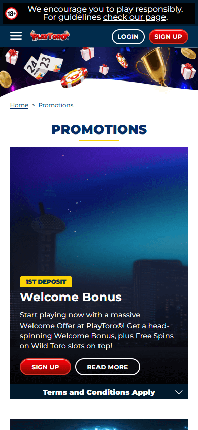 PlayToro_Casino_promotions_mobile