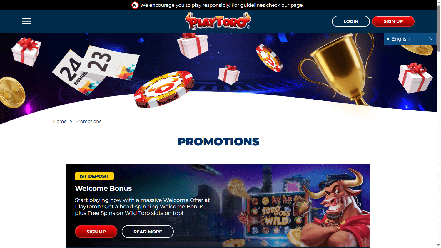 PlayToro_Casino_promotions_desktop