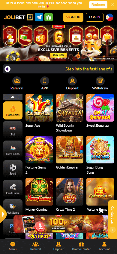 jolibet_casino_homepage_mobile