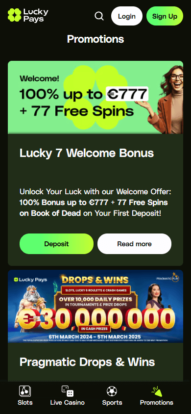LuckyPays_Casino_promotions_mobile