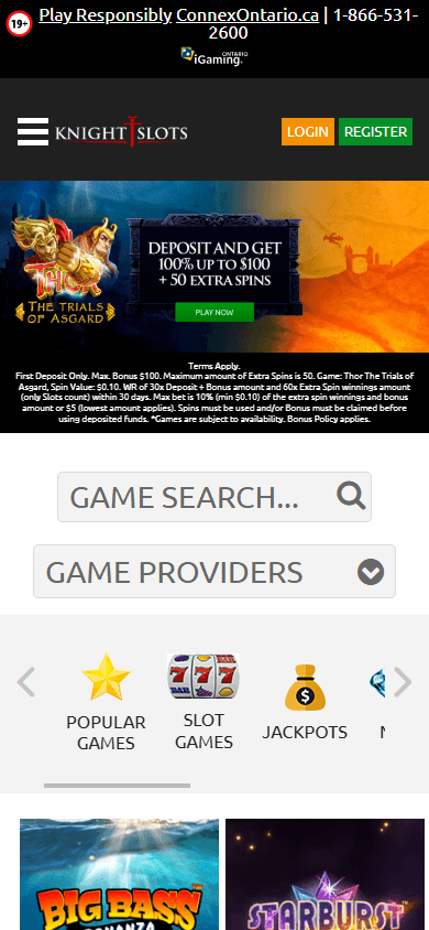 knightslots_casino_on_homepage_mobile