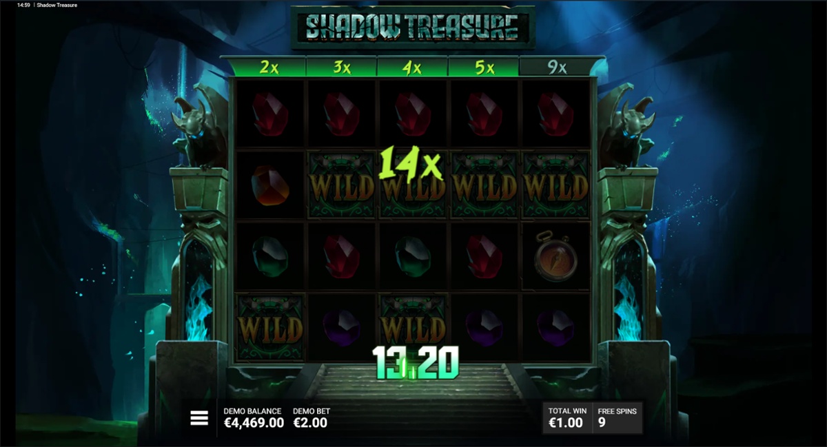 Shadow Treasure - Free Spins Multiplier