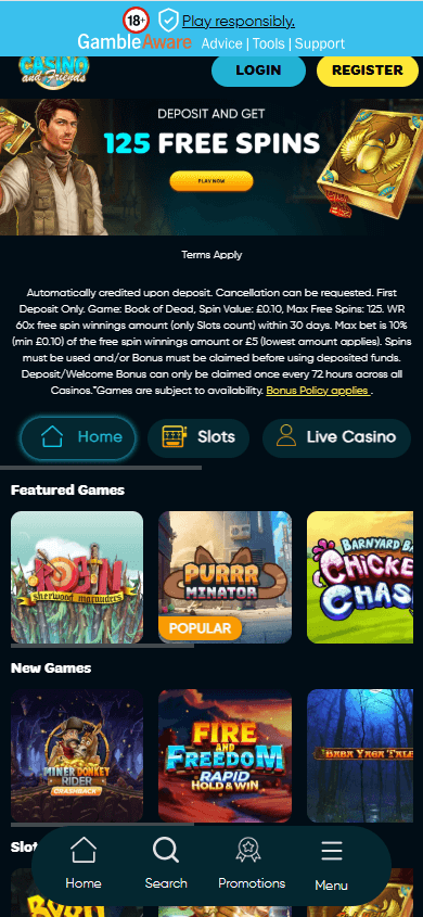 CasinoandFriends_UK_homepage_mobile