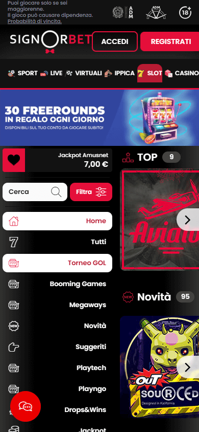 SignorBet_Casino_game_gallery_mobile