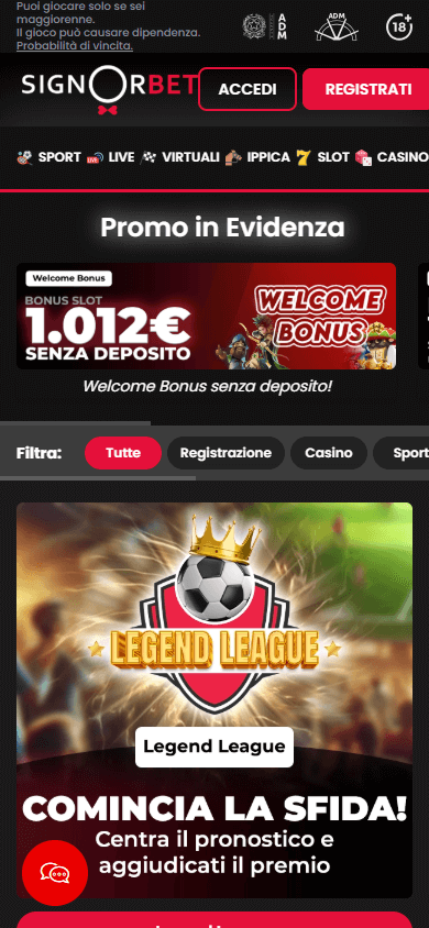 SignorBet_Casino_promotions_mobile