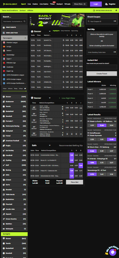 GeniusBet_Casino_SL_homepage_mobile