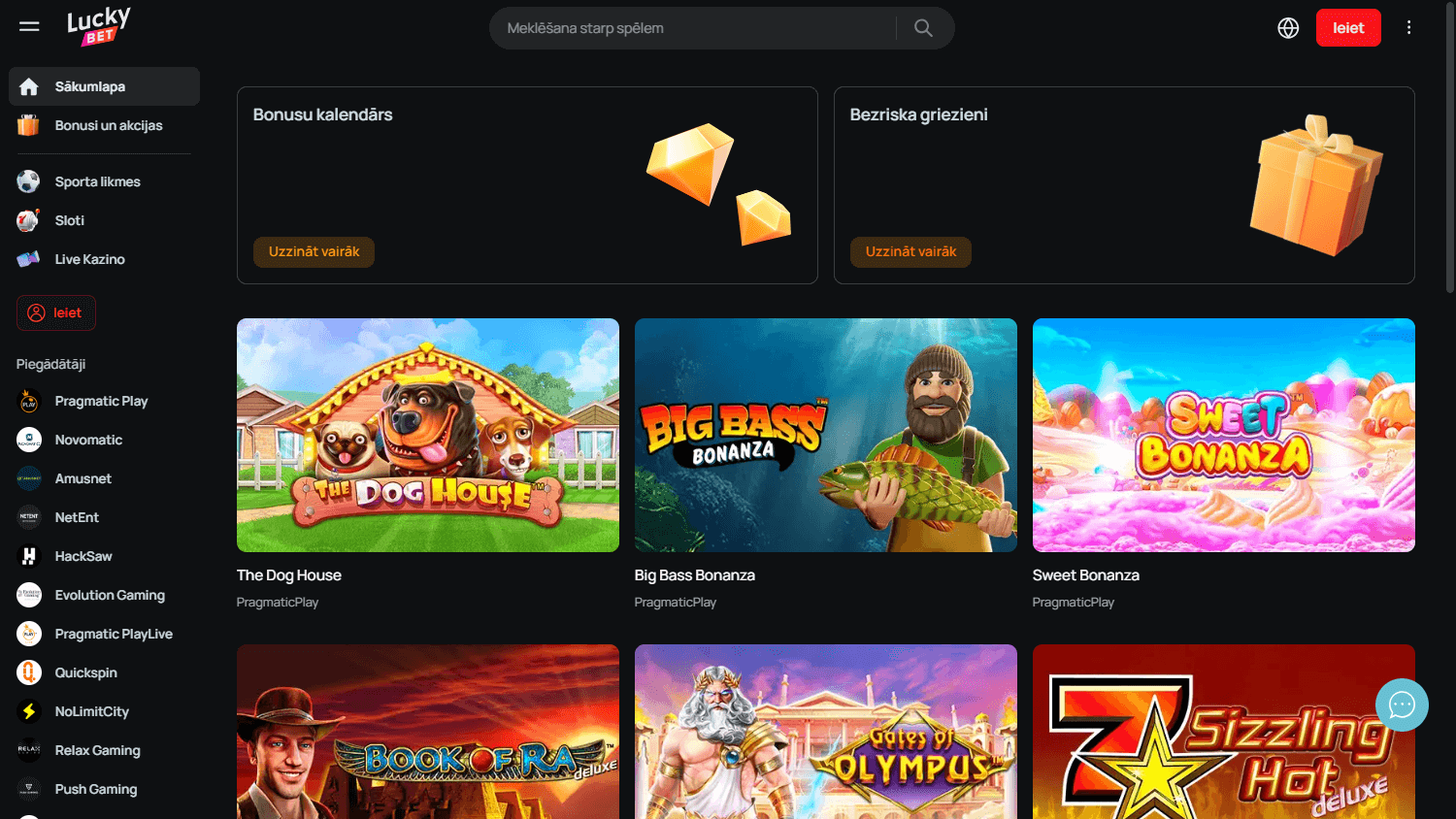 luckybet.lv_casino_homepage_desktop