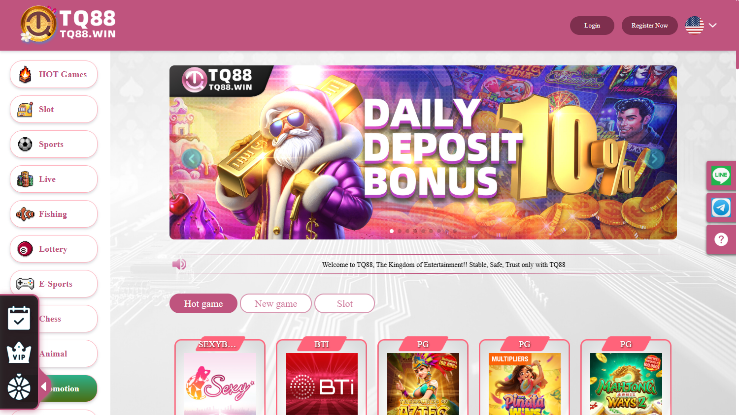 tq88casino_homepage_desktop