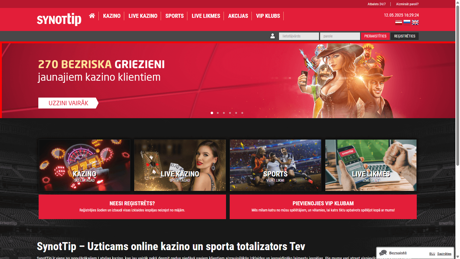 synot_tip_casino_lv_homepage_desktop