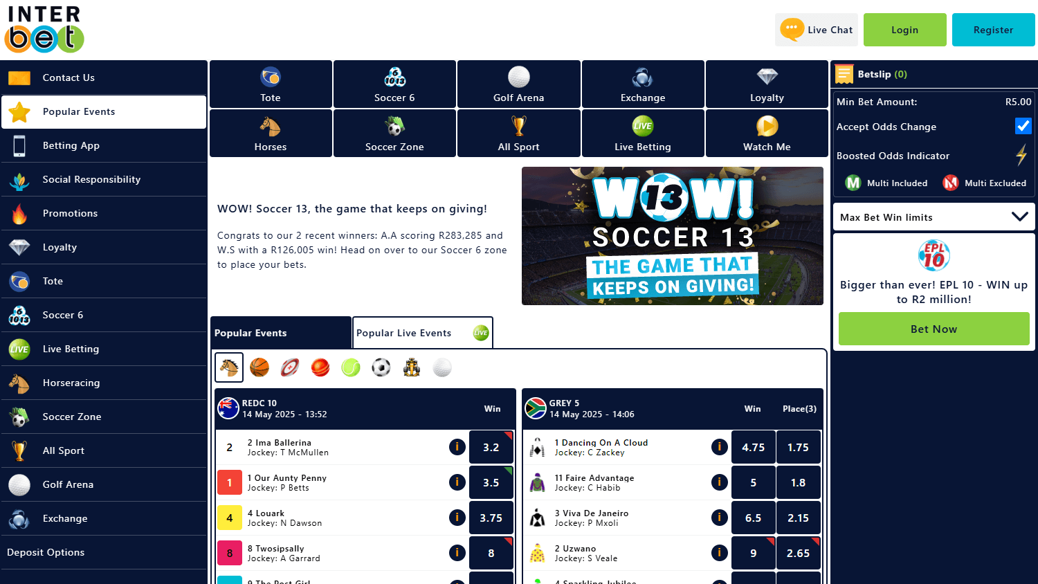 interbet_casino_homepage_desktop