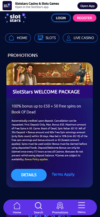 slotstars_casino_uk_promotions_mobile