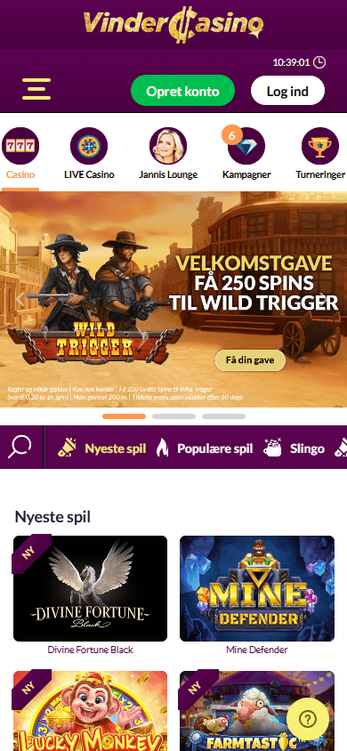 vindercasino_homepage_mobile