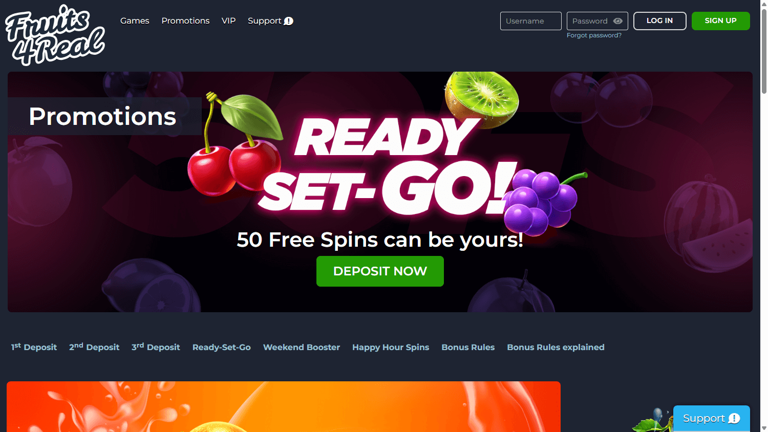 fruits4real_casino_promotions_desktop