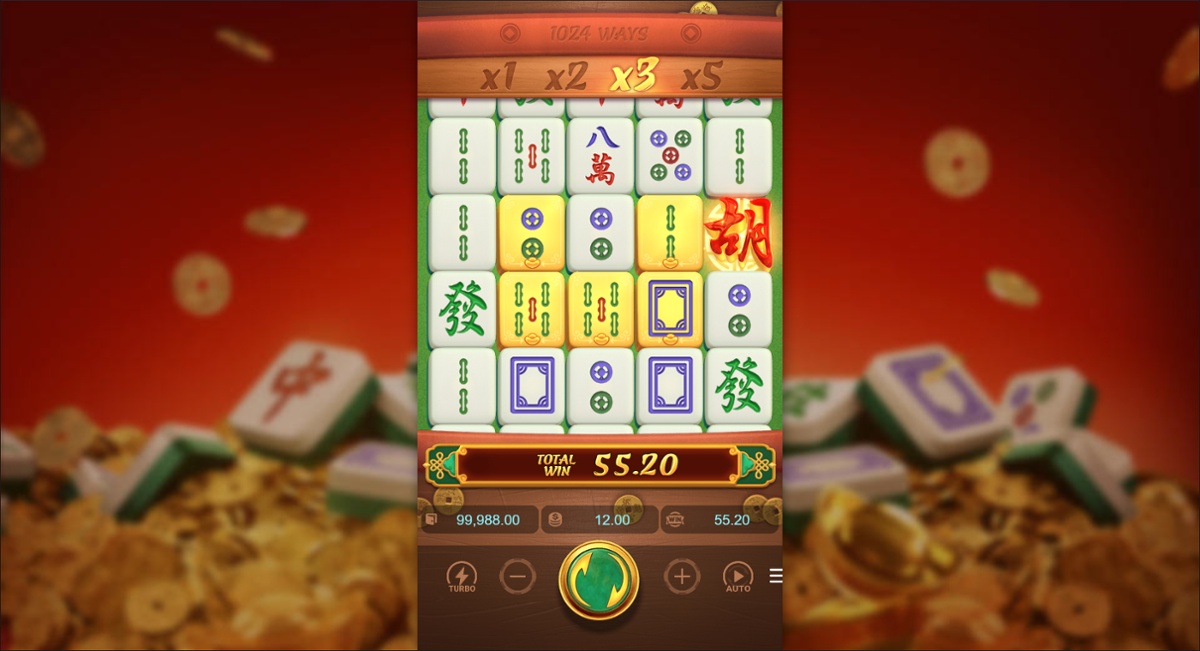 Mahjong Ways - Multiplier x3 win