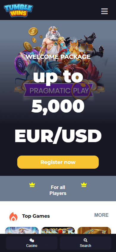 tumblewins_casino_homepage_mobile