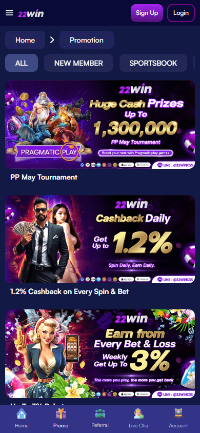 22win_casino_promotions_mobile
