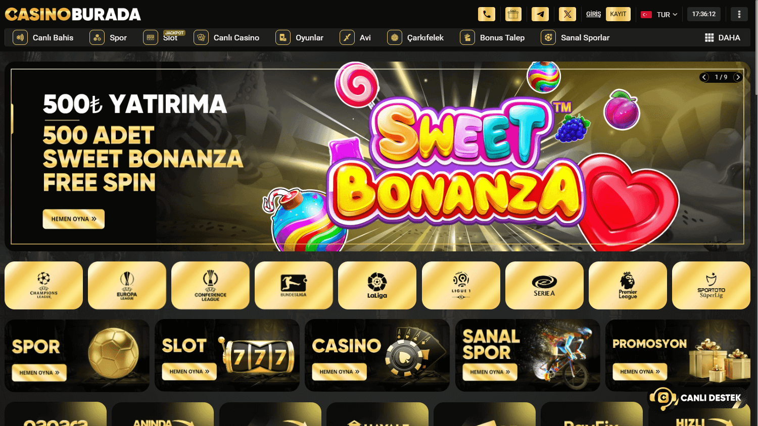 Casino_Burada_homepage_desktop