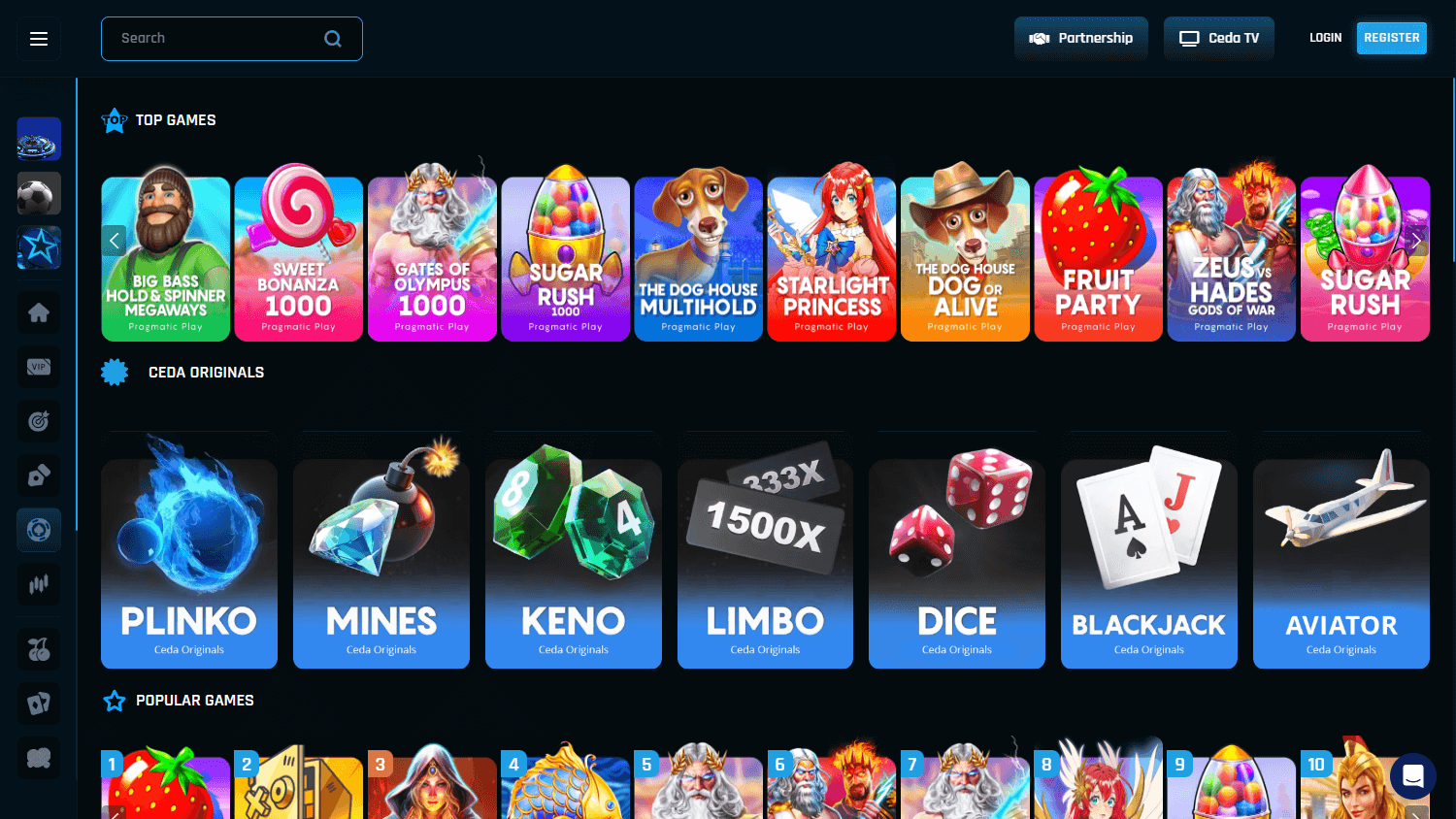 Cedabet_Casino_game_gallery_desktop