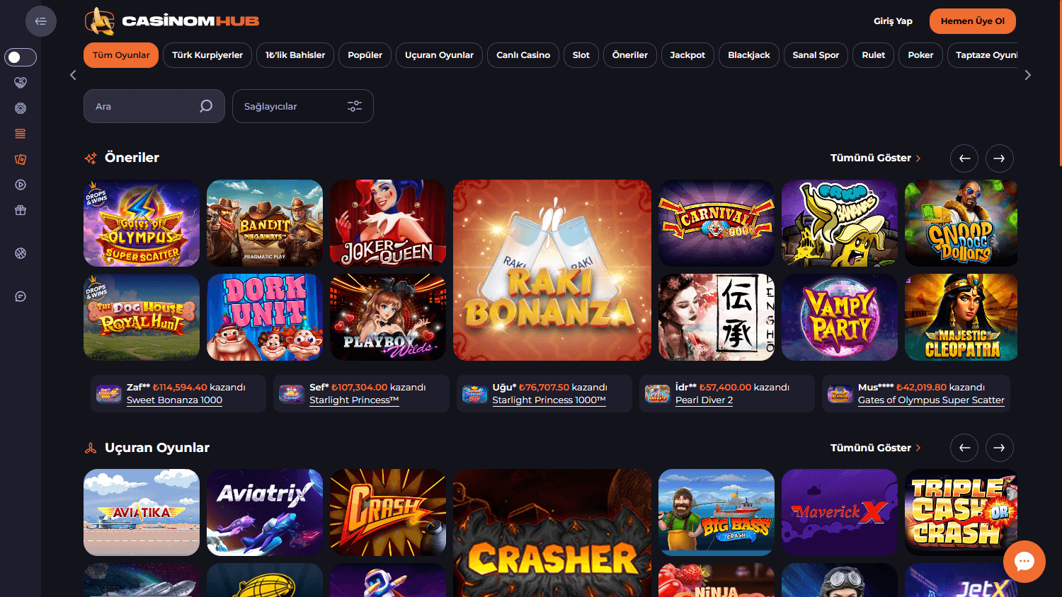 CasinomHub_Casino_game_gallery_desktop