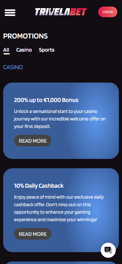 TrivelaBet_Casino_promotions_mobile