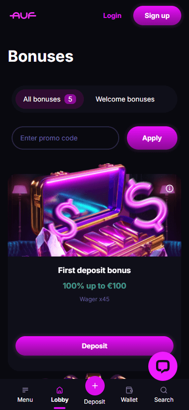Auf__Casino_promotions_mobile