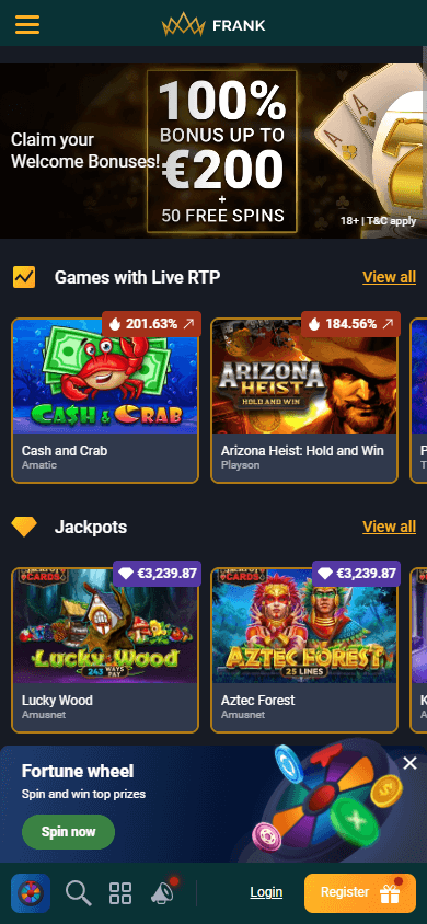 Frank_Casino_homepage_mobile