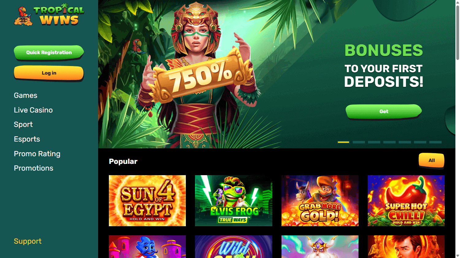 Tropical_Wins_Casino_homepage_desktop