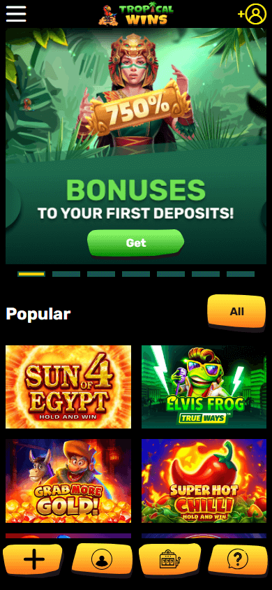 Tropical_Wins_Casino_homepage_mobile