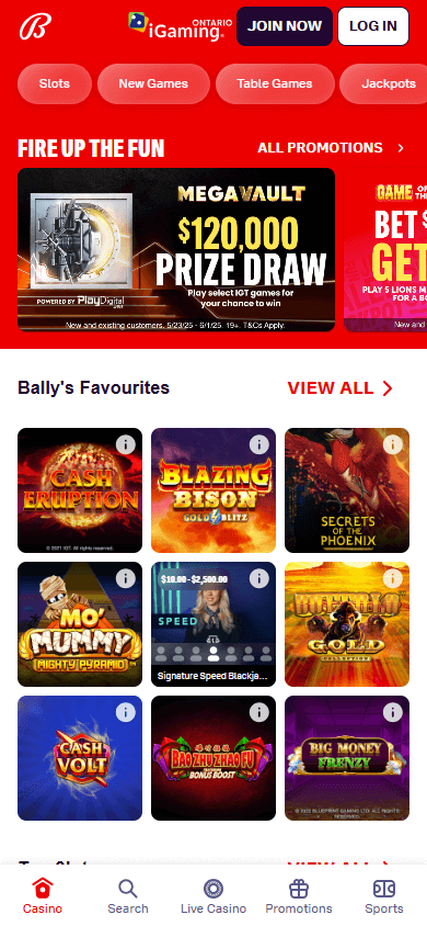 bally_bet_casino_ontario_homepage_mobile