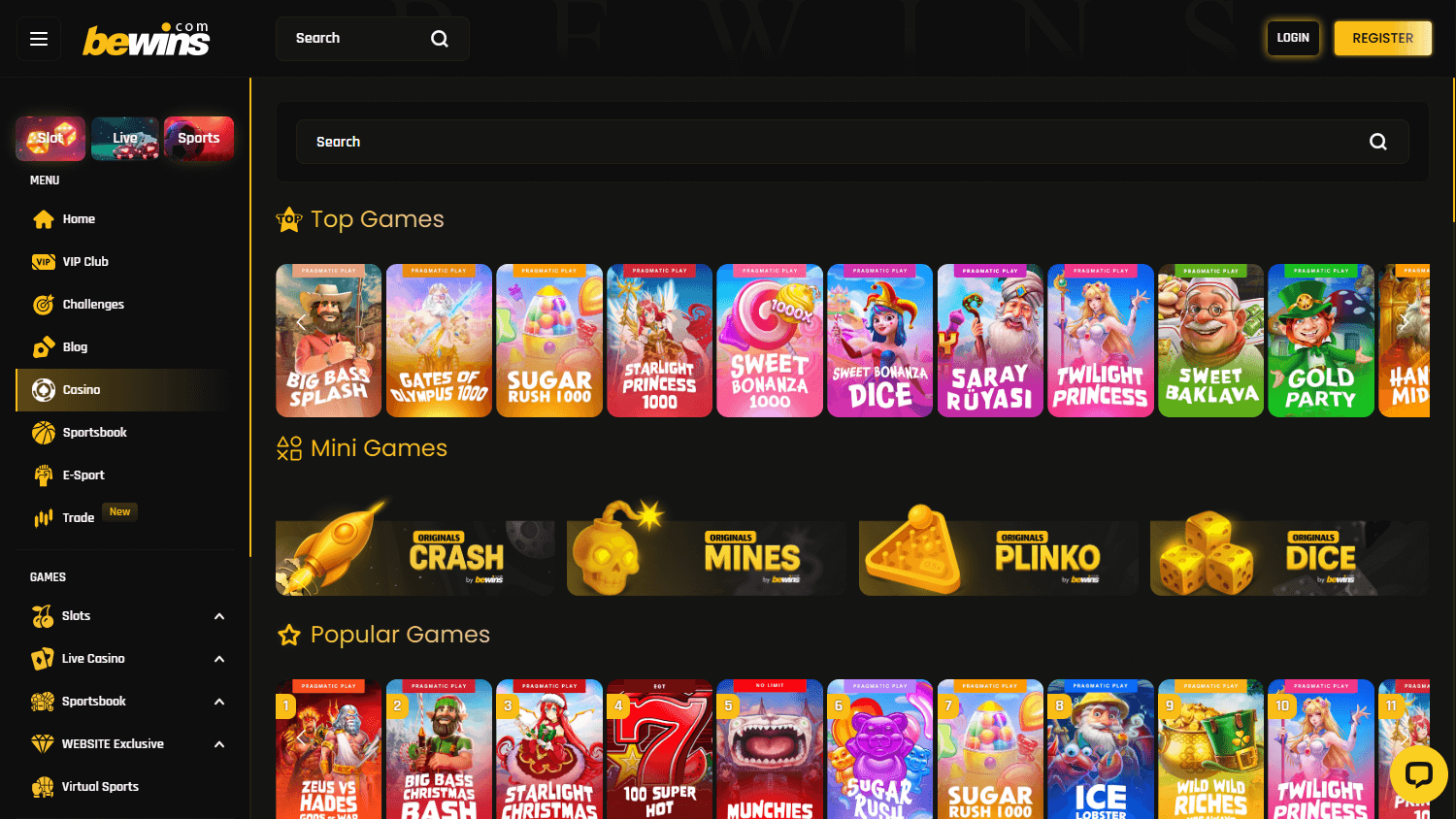 bewins_casino_game_gallery_desktop