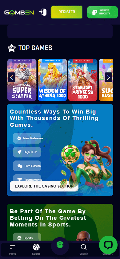 Gamben_Casino_game_gallery_mobile