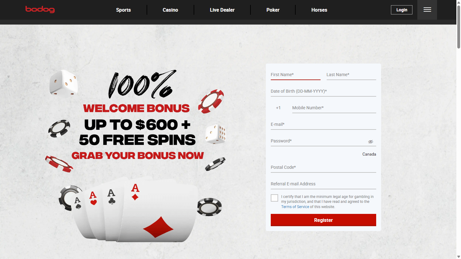 Bodog.eu_Casino_homepage_desktop