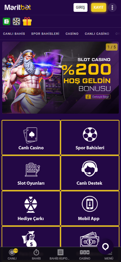 Maritbet_Casino_homepage_mobile