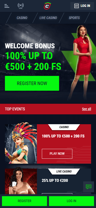 Casinado_Casino_homepage_mobile
