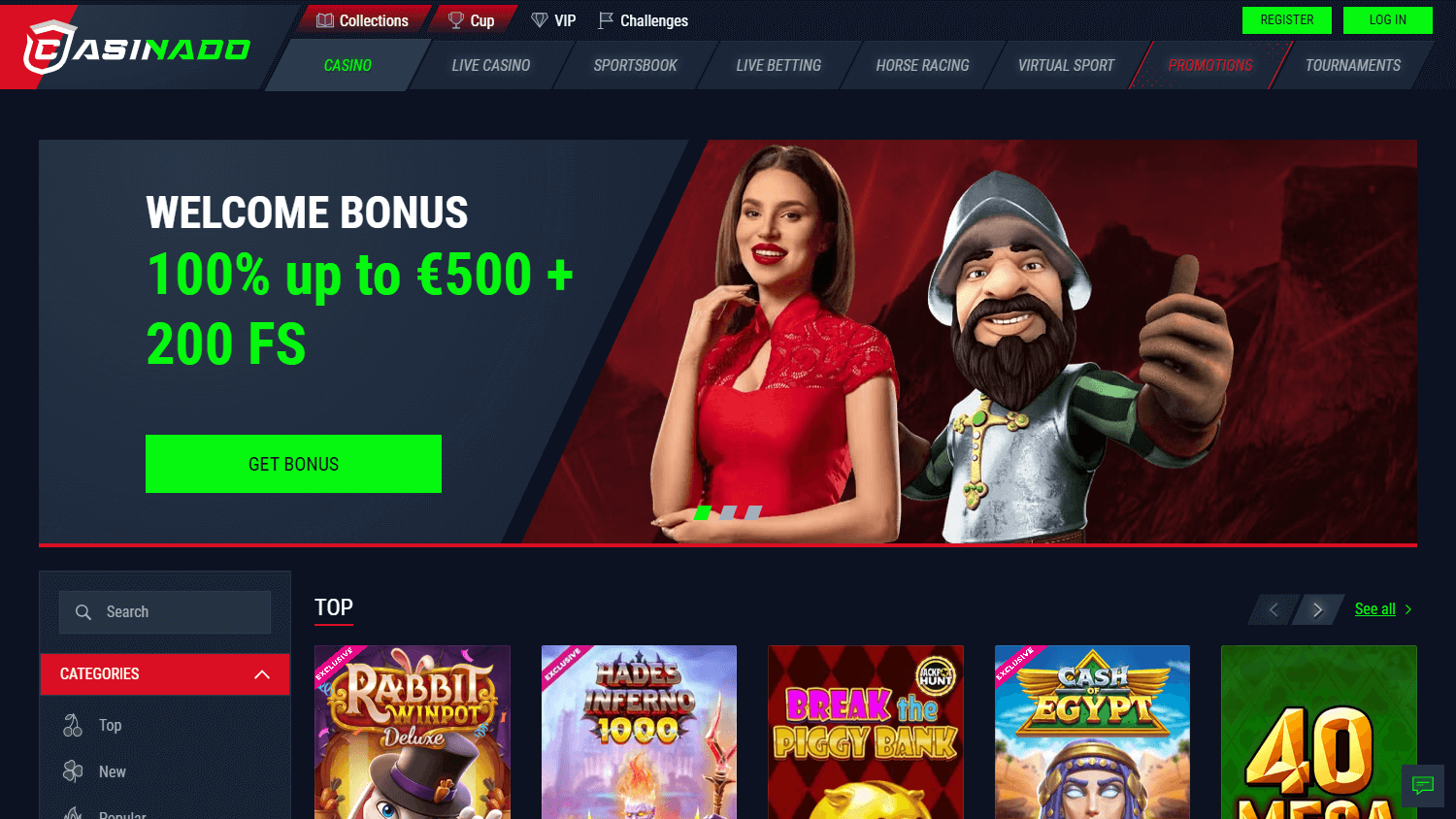 Casinado_Casino_game_gallery_desktop